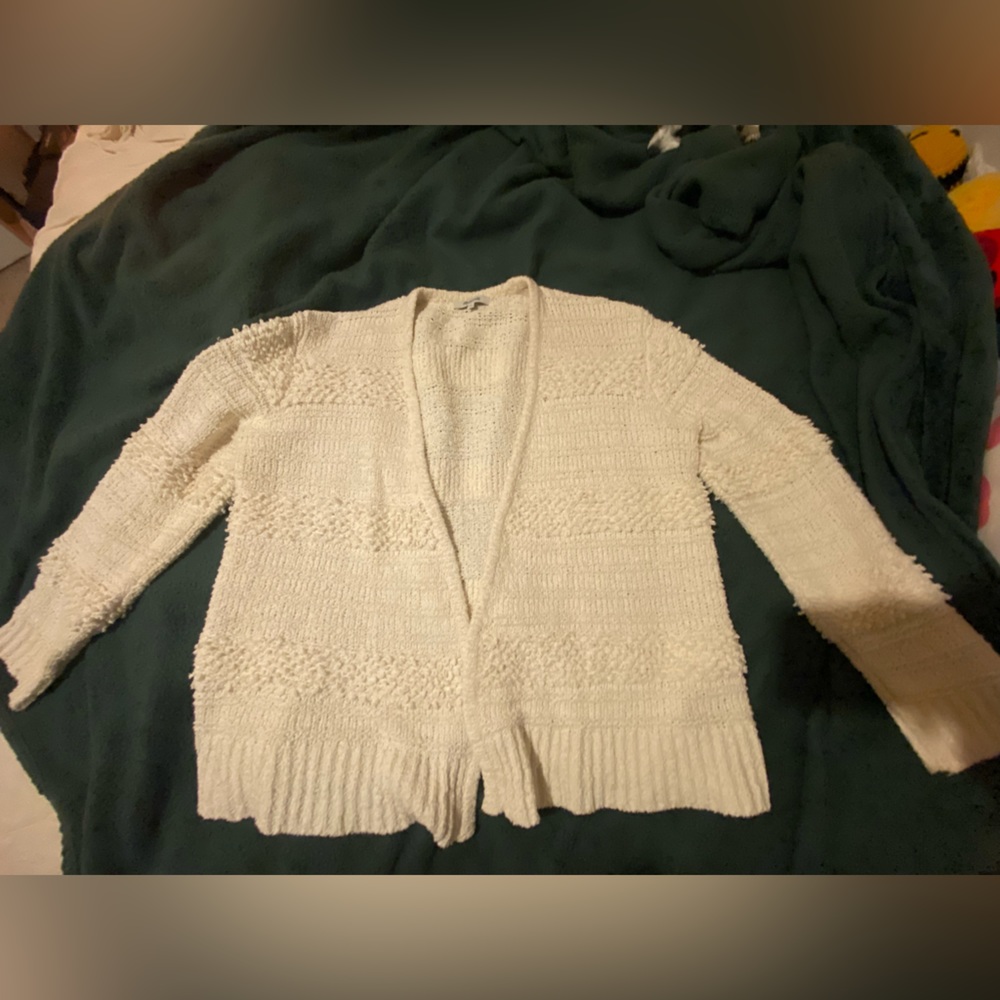 Madewell Cream Knit Cardigan